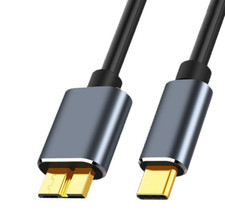 5pcs Micro B USB C 3.0 cable type-C to USB 3.0 micro B connector 5Gbps cable