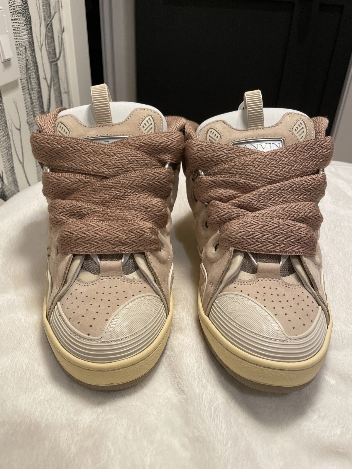 Lanvin — Lanvin Curb sneaker Nude colorway