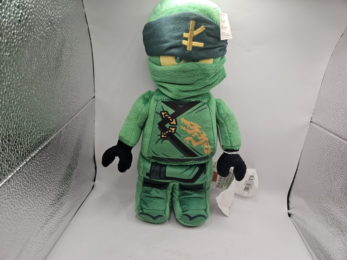 Lego Ninjago Ninja Lloyd Plush/ Toy Green Warrior Used Condition 13