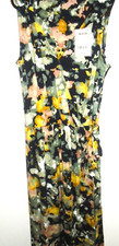 Next Wrap Ring Detail Dress khaki navy camouflage Size 8 T Tall New Tags BNWT