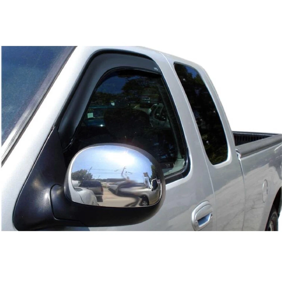 AVS In-Channel Ventvisor Smoked Front Window Deflectors for 97-03 Ford F-150 Foto 3 de 4