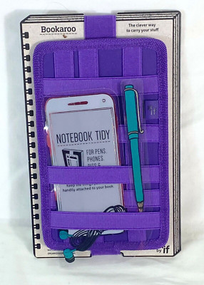Bookaroo notebook tidy purple for your keep accessories in one place