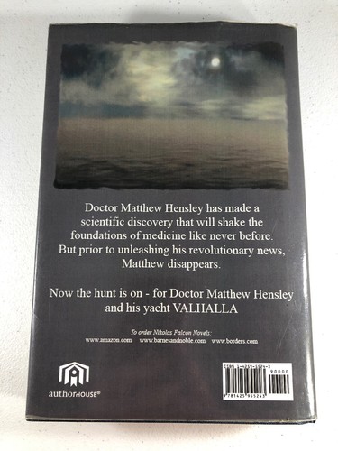 The Hunt for Valhalla Nikolas Falcon 2006 1st Ed Signed by Author HC DJ Book - Picture 2 of 12