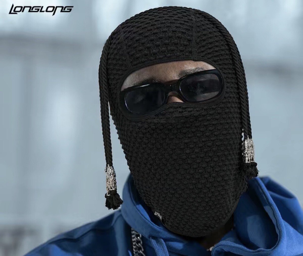 【IMPORT】braid hair balaclava IMPORT】braid hair balaclava Braids Balaclava Beanie With