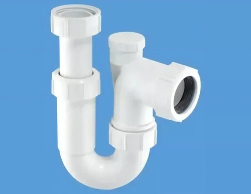 Polypipe FIT-RITE with BioCote P Trap Tubular Swivel Anti Syphon 75mm WT53PV - Picture 6 of 6