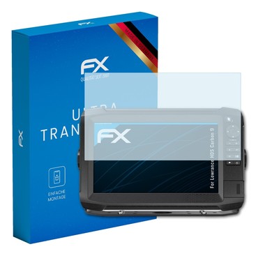 atFoliX 2x Displayschutzfolie für Lowrance HDS Carbon 9 Schutzfolie klar Folie