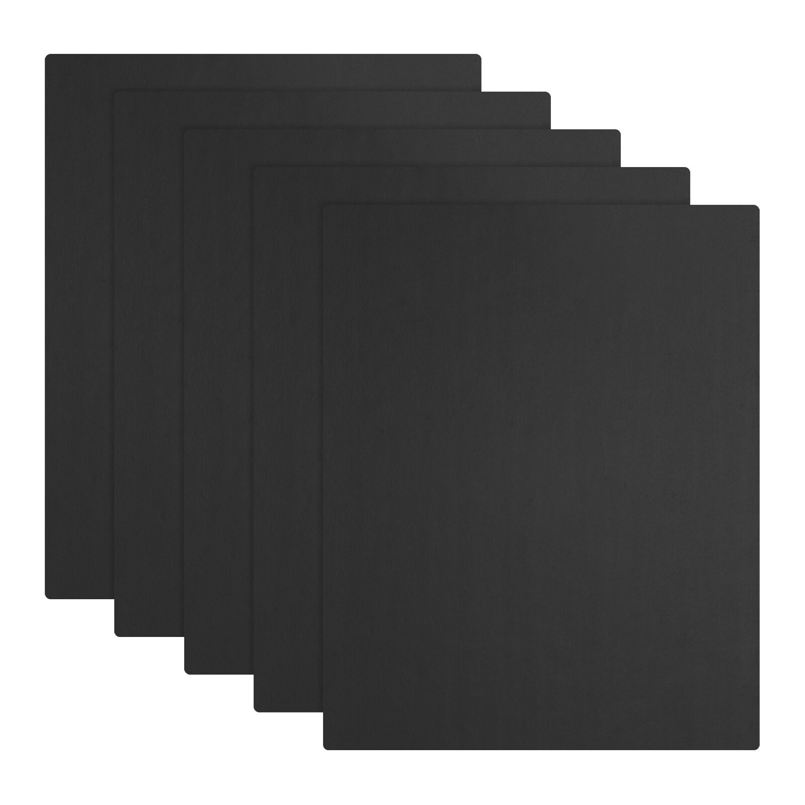 5 PCS Black Foam Board 16x20 Inch, 1/8 Inch Thick Foam Poster Board