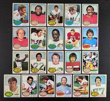 1976 Topps Football Set Break 21 Cards