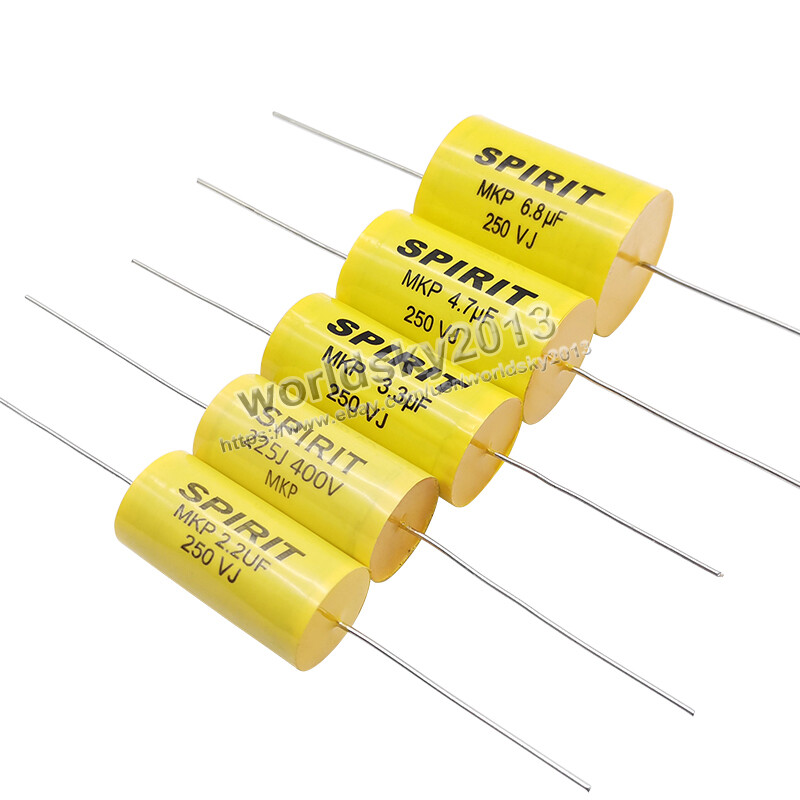 2pcs 2.2~6.8uF 250V/225J 400V Speaker Amplifier Crossover