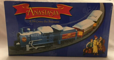 1997 20th Century Fox Movie Anastasia Snow Battery Operated Train Set Unopened