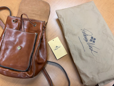 Patricia Nash Brown Leather Adjustable Backpack/Duster  display picture 1