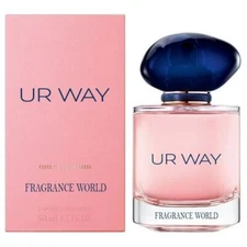 Fragrance World U R Way for Unisex Eau de Parfum Spray 3.4 oz