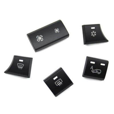 Dashboard Ventilation Heater Climate Button Switch For BMW X5 64119310445  5pcs