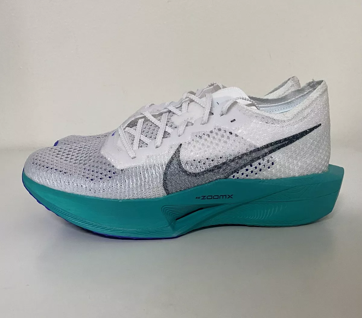 Nike ZoomX Vaporfly Next 3 Mens Sz 8 Women s Sz 9.5 White Jade