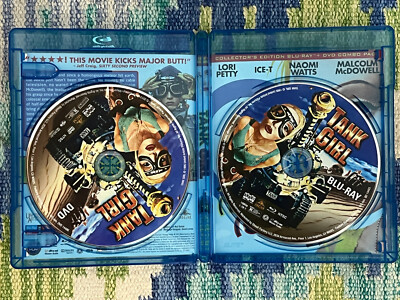 Tank Girl (1995) OOP Shout Factory Blu-Ray/DVD Combo Lori Petty