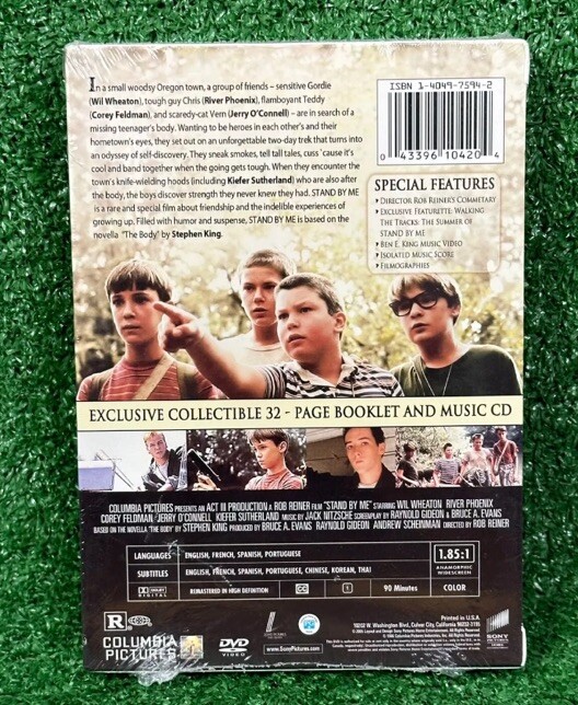 Stand by Me (DVD, 2005, Deluxe Edition with CD Premium) for