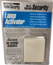 Brinkman Home Security Wireless Lamp Activator For Motion Detector/Panic Button