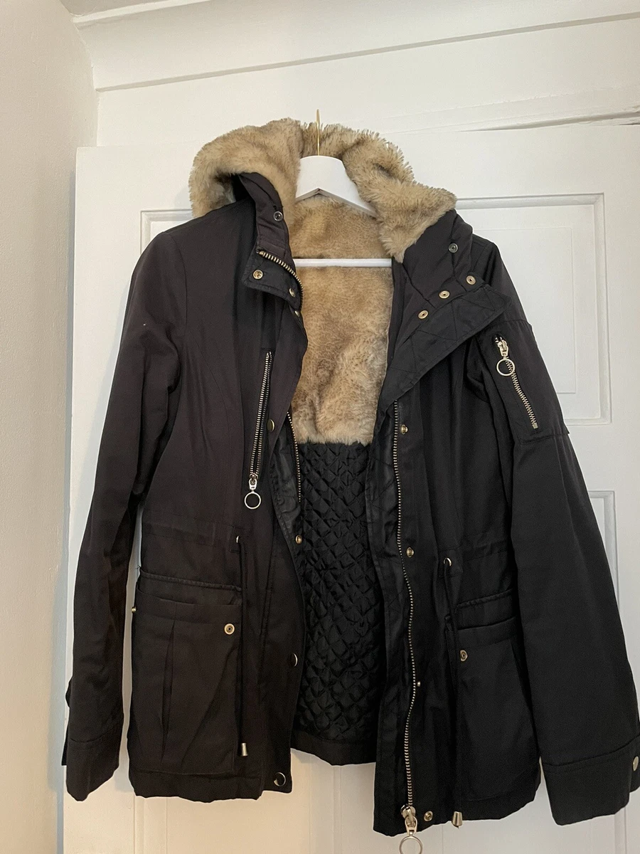 Topshop parka jacket store