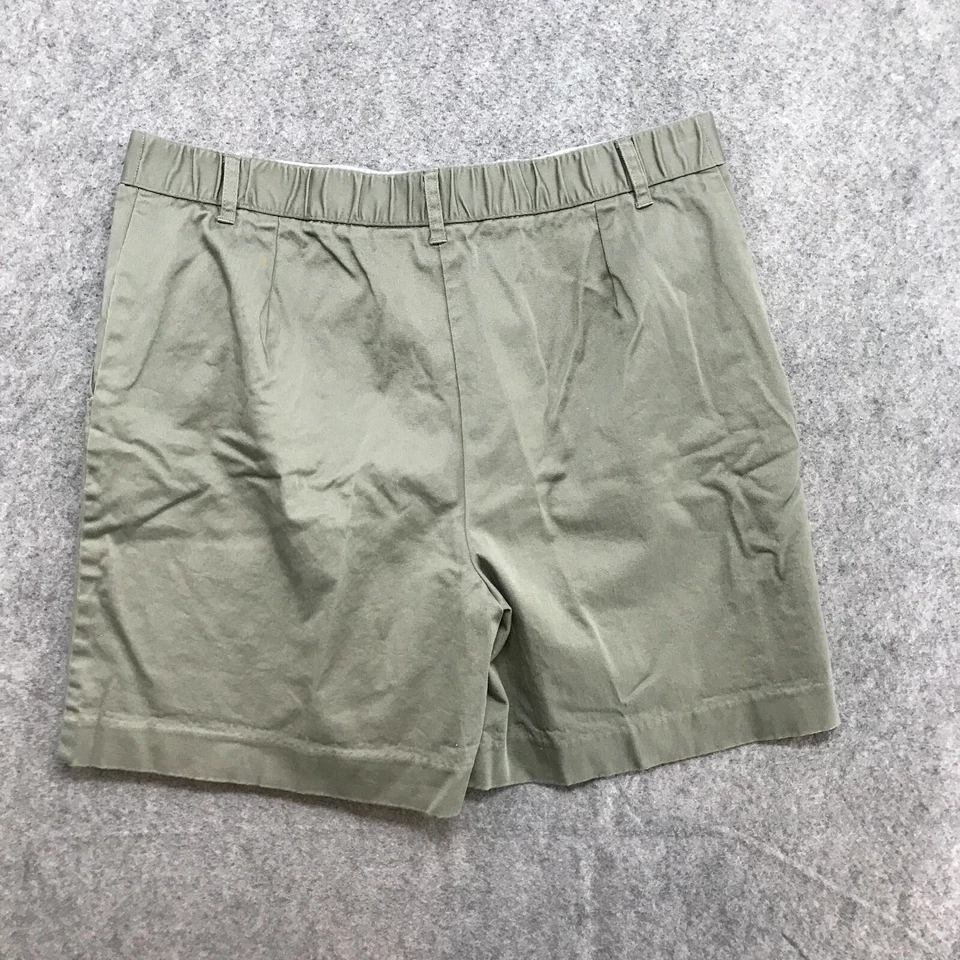 Pantalones Cortos Kim Rogers Mujer Talla 14 Verde Cintura Elástica Frente Plano Elastizados Relajados Foto 2 de 4