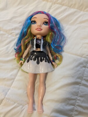 rainbow surprise big dress up fashion Amazon.com: Rainbow Surprise Rainbow High 14-inch Doll Blue Skye Doll with DIY Slime Fashion (571209) : Toys & Games