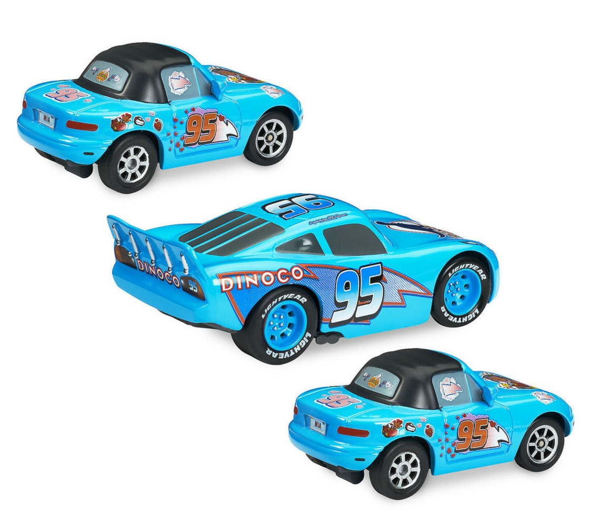 Disney Cars - Dinoco Dream Pull 'N' Race Die Cast Set - Cars