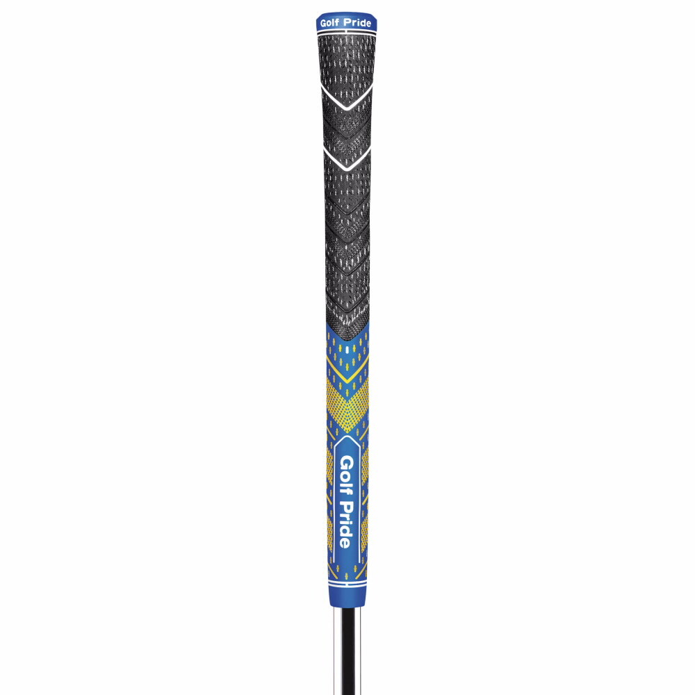 Golf Pride MCC TEAMS PLUS4 スタンダード10本緑黄 Golf Pride MCC Plus 4 Teams Golf Grips - Std, Royal/Yellow