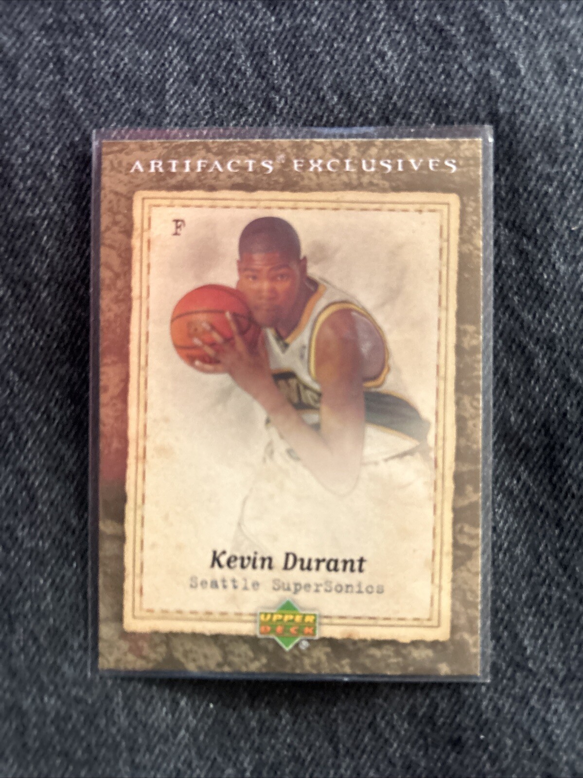 2007-08 Upper Deck Artifacts Artifacts Exclusives Kevin Durant #219 Rookie RC