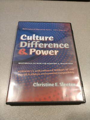 Culture Difference & Power - CD-ROM By Sleeter, Christine E. - VERY GOOD