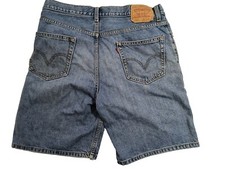 Levi's Jean SHORTS 550 Relaxed Fit Blue MEN 36