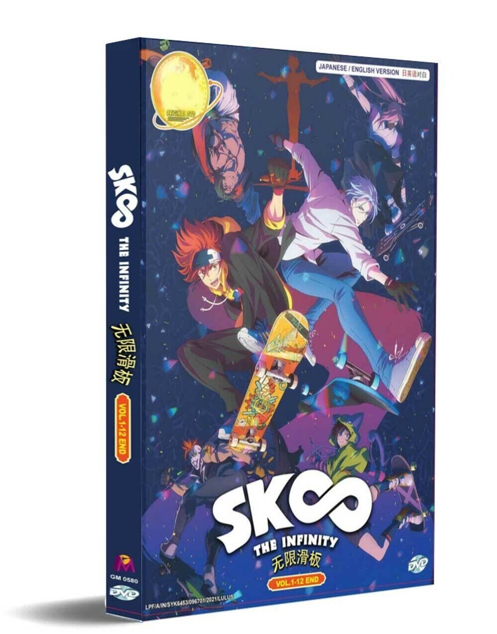 Sk8 The Infinity Complete TV Series Vol.1-12end Anime DVD English Dubbed  Reg All for sale online