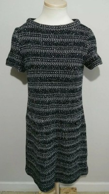 tory burch tweed sweater dress
