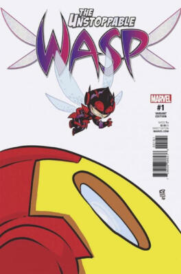 Unstoppable Wasp (2017) #   1 Cover F (9.0-VFNM) Skottie Young 2017