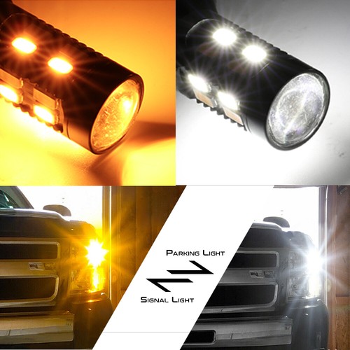 3157 Switchback LED DRL Turn Signals, White/Amber, Anti Hyper Flash Resistant - Picture 8 of 10