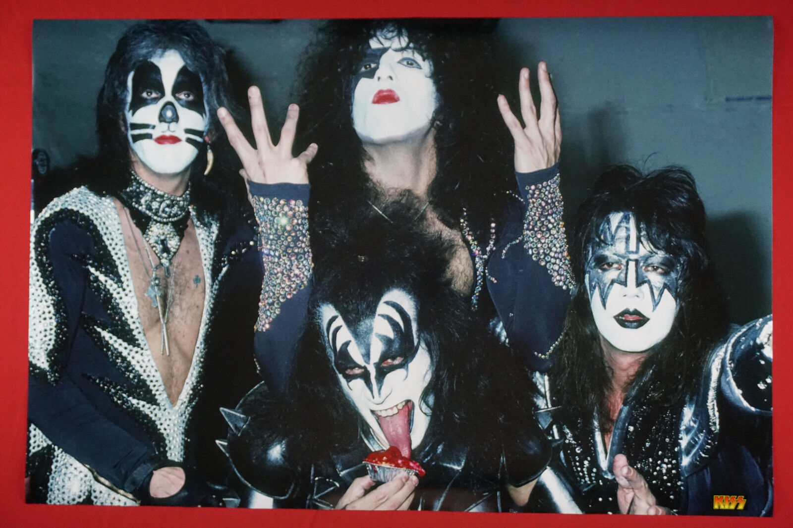 Kiss Rock Band Classic Gene Simmons Paul Stanley Criss Ace Poste