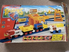 Tomy Trains Busy Freight Train Set Vintage 1980s 1990s