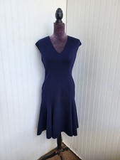 Elie Tahari Bodycon Office Siren Scuba Flare Stretch Sheath A-line Dress Sz 4