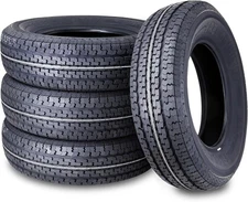 4 ST 205/75R15 Trailer Tires FREE COUNTRY  205 75 15 10PR Radial LRE Heavy Duty