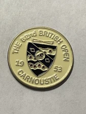 Rare 1953 Open Championship 1" Coin Style Golf Marker - Ben Hogan Winner!