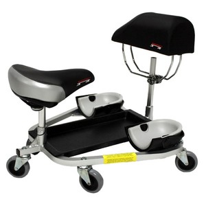 Racatac Kneeling Sitting Creeper with 3" Casters & Chest Support, USED
