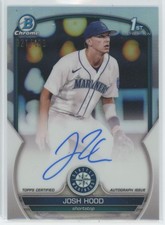2023-24 Bowman Chrome Josh Hood CPA-JHD Chrome Prospects 1st Refractor /499 Auto