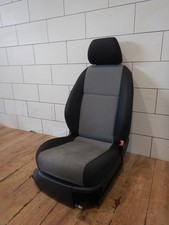 Sitz Skoda Fabia 5J Roomster vorne rechts schwarz grau Airbag Sitzheizung