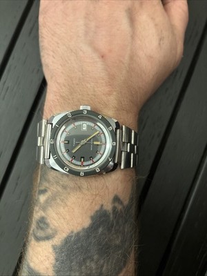 Vintage Timex Marlin Calendar Dive Watch [1972] | eBay