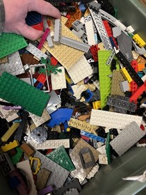 8-9 Lbs Of LEGO, Sanitized Bricks,Plates, And Parts!