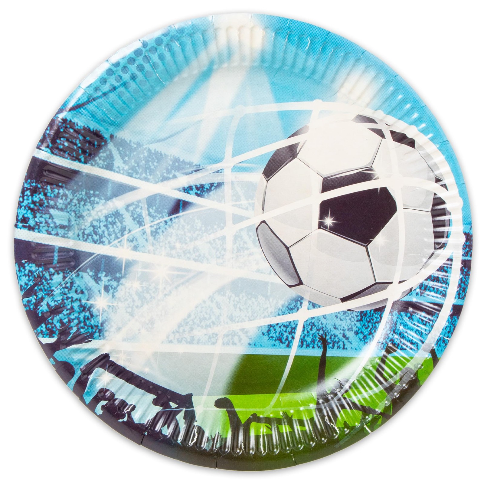 Procos Football Fans 8 Plates NEW