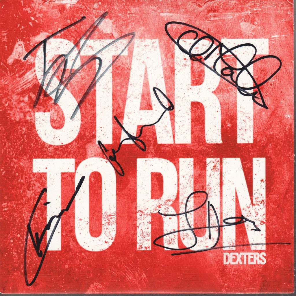 Dexters Start To Run 7"" vinyl UK Acid Jazz 2013 7"" in signed pic sleeve AJX335S