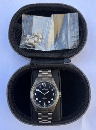 Hamilton X Engineered Garments H70235130 Khaki 36mm Titanium Automatic Watch