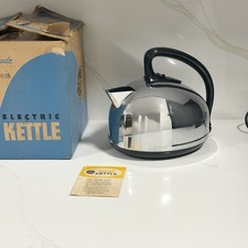 Vintage General Electric Kettle Chrome W GE Logo Box Canada General Electric MCM