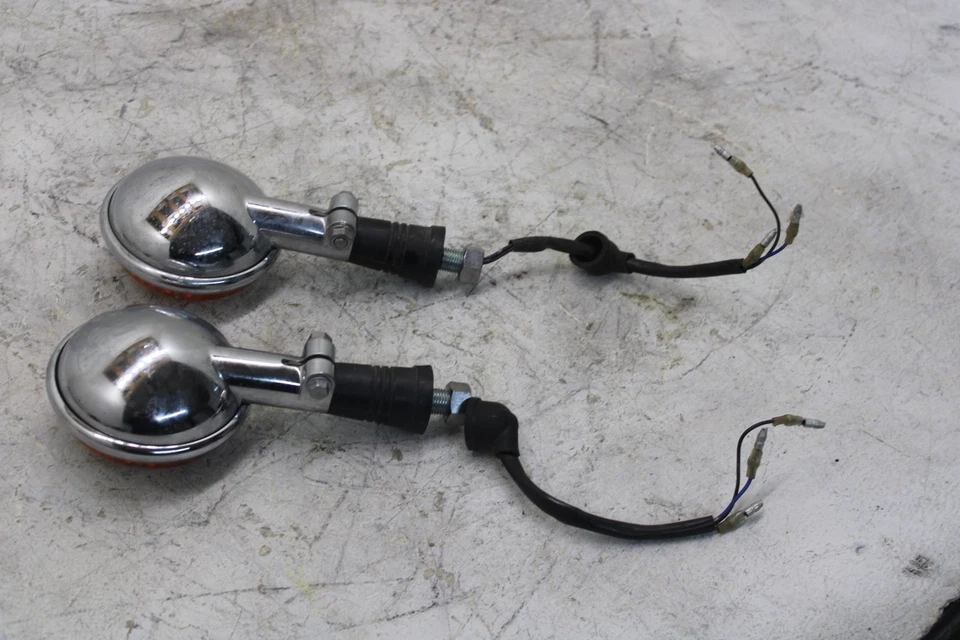 07-14 YAMAHA V STAR 1300 XVS1300 XVS 原始设备制造商前旋转信号套装一对 D35 — 第 4/4 张图片