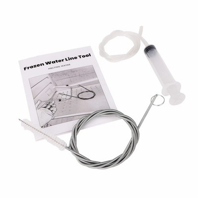 Refrigerator Water Line Thaw Tool 625mm Defrost Cleaner Tube Dispenser White New