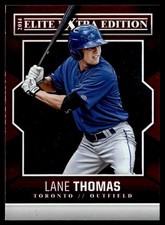 2014 Panini Elite Extra Edition Lane Thomas Toronto Blue Jays #28